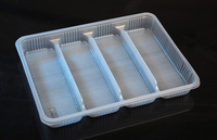 Multi-Stations Wegwerp Plaat Plastic Fruitdozen Maken Machine Food Container Thermovormende Machine