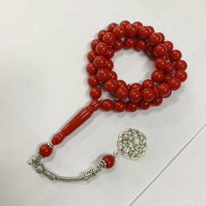 Tasbih Beads Muslim Daily Worship Special 51 Pulsera de cuentas de alabanza Rosario de resina de estilo árabe Pulsera de Rosario de <span class=keywords><strong>pelo</strong></span> directo de fábrica - Product Image 5