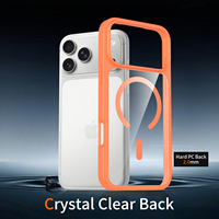 Coque de téléphone magnétique souple tendance pour iPhone 18 17 Pro Max – Vente en gros, anti-rayures, anti-jaunissement, personnalisable