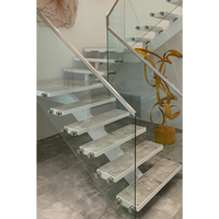 Système de garde-corps carré en alliage d'aluminium série 6000 modulaire pour la décoration, avec installation facile et services de découpe/soudure