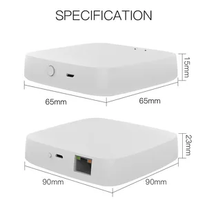 Tuya ZigBee Smart Gateway Hub Smart Home Bridge Smart Life APP Télécommande sans fil fonctionne avec Alexa Google Home - Product Image 6