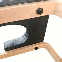 Banc d'inversion professionnel en bois rembourré pour le yoga, idéal pour la maison, la salle de sport, le studio de yoga et l'entraînement physique