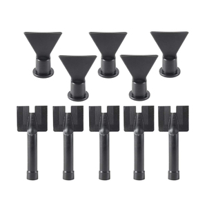 Buses de pistolet à mastic plates à motif ondulé pour la carrosserie automobile, la <span class=keywords><strong>mécanique</strong></span> automobile et la réparation de voitures, lot de 10 - Product Image 1