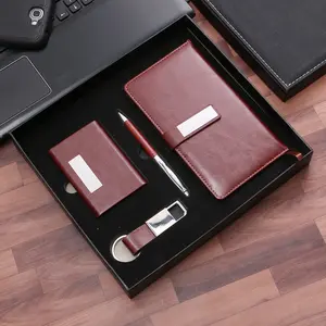 unique luxury ideal corporate business gift set couple stationary gift set for men marketing promotional gift