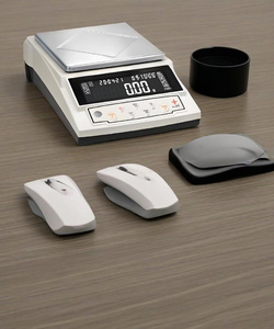 섬유 연구용 ISO LED 5000g/0.1g 고감도 디지털 분석 정압 저울 - Product Image 3