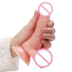 Gran oferta, consolador pequeño negro para mujer, estimulación, pene de PVC Flexible, Juguetes sexuales para adultos para mujeres, pene Artificial, herramientas de placer sexual - Product Image 6