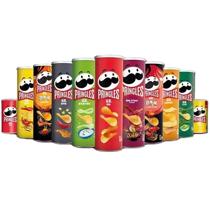 高品質Pringlesオリジナルポテトチップ/PRINGLES 165g MIXED PRINGLES