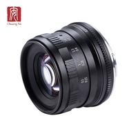 Objectif d'appareil photo SOCAX 35 mm F1.2 à grande ouverture compatible avec les appareils Nikon, Fujifilm et Canon