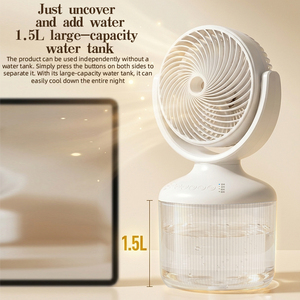 Portable USB Mini Cooling <strong>Fan</strong> Multifunction Rechargeable Air Humidification Spray <strong>Table</strong> <strong>Fan</strong> - Product Image 5