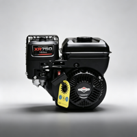 Moteur à essence XOD XR750 163cc 5HP 4 temps OHV à arbre horizontal pour truelle à béton et compacteur à plaques, garantie 1 an