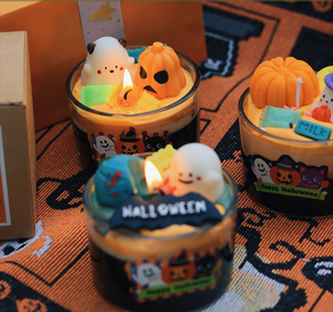 Caja <span class=keywords><strong>de</strong></span> Regalo con 3 Velas Aromáticas <span class=keywords><strong>de</strong></span> Halloween, <span class=keywords><strong>Vela</strong></span> <span class=keywords><strong>de</strong></span> <span class=keywords><strong>Cera</strong></span> <span class=keywords><strong>de</strong></span> Soya sin Humo para Decoración del Hogar y Fiestas - Product Image 5