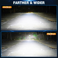 HYNBYZJ 140W 16800Lm Voiture Led Lampe 9005 H1 H3 12V 360 Auto Light Kit Canbus Accessoires H15 H11 Faros H7 H4 Led Phare Ampoule
