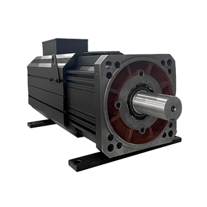 มอเตอร์ซิงโครนัสแม่เหล็กถาวร OLU AC380V 63.6KW แรงบิด 405 นิวตันเมตร 1500 รอบต่อนาที พร้อมโรตารี่เอนโค้ดเดอร์ มอเตอร์เซอร์โว 3 เฟส สำหรับโรงรีดเหล็ก - Product Image 5