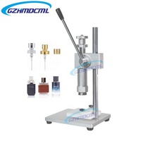 Machine de capsulage manuelle de bureau pour flacons de parfum en verre, outil de sertissage et de pressage de colliers