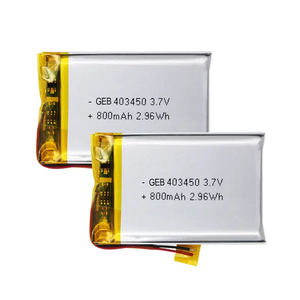 Fornitura diretta del produttore 403450 batteria al litio polimerica 800mah massaggiatore batteria al litio <span class=keywords><strong>3</strong></span>.7V polimero 403450 - Product Image 3