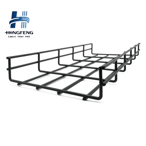 Bandeja de Cables de Malla de Alambre de Acero Electrogalvanizado de Alta Resistencia para Exteriores, Directo de Fábrica, con Capacidad para 80 Cables, Resistente a la Corrosión - Product Image 4