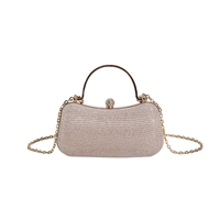 Sac à Main de Soirée de Luxe Bling Diamant Pailleté pour Femmes, Sac d'Épaule Tendance
