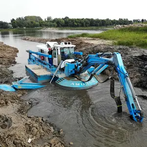 Professional supplier watermaster Multifunctional Amphibious Dredger desilting dredger for land/sea