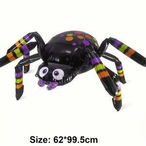 Palloncino in Foil a Forma <span class=keywords><strong>di</strong></span> <span class=keywords><strong>Ragno</strong></span> Camminante per Decorazioni <span class=keywords><strong>di</strong></span> Halloween - Product Image 6