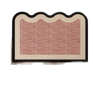 Alfombra de Entrada Personalizable con Forma Irregular Chevron, Material de Terciopelo, Primavera 2026 - Product Image 5
