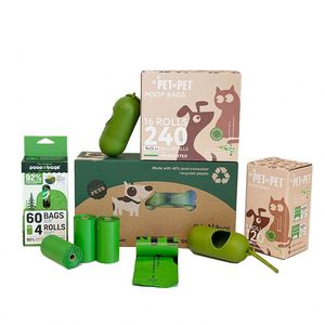 Custom Printed Pet Poop Bio Degradable Corn Starch <b>Compost</b> Waste <b>Bag</b> Set Biodegradable Compostable <b>Bags</b> for Dog - Product Image 2