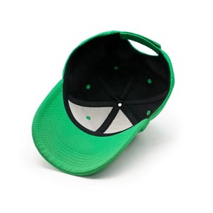 Casquettes de sport tissées 3D personnalisées, casquette de baseball à 6 panneaux, texture gourd, casquette souple taille standard avec motif gourd - Product Image 5