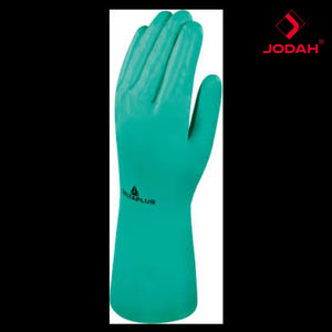 30cm Nitrile <b>Gloves</b> VE801 Chemical Reagent Protection Anti-Slip Flocked Lining Ambidextrous Safety Waterproof Full Cut - Product Image 4