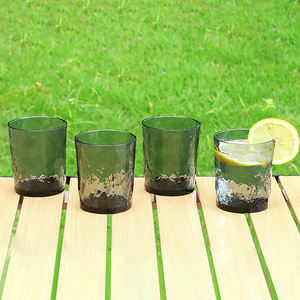 Vaso de colores en relieve Vintage de estilo <span class=keywords><strong>mexicano</strong></span> personalizado, copa para beber con moldeo por inyección de agua - Product Image 1