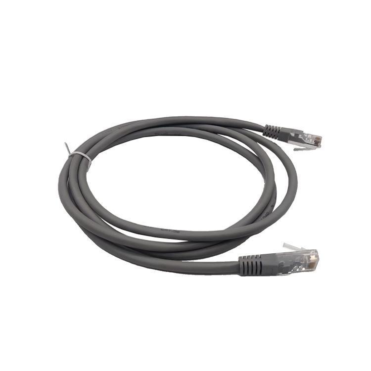 Заводская цена L = 1,5 m 8P8C Cat.5e UTP разъем OD 5 мм 26AWG серый RG45 кабель