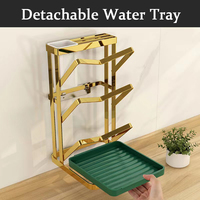 Support de rangement de cuisine à bas prix couvercle de casserole détachable étagère de séchage couverture de batterie de cuisine organiser le support