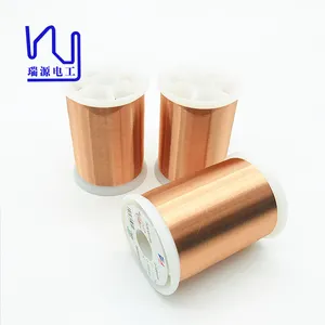 Fio de cobre esmaltado ul certificado 0.02mm, fio de cobre isolado, fabricação de fio elétrico