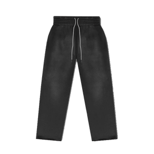 Los mejores precios en pantalones de hombre de algodón puro de diseño personalizado Pantalones de chándal casuales lavados con ácido Servicio OEM disponible - Product Image 5