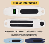 Bracelet de massage vibrant sans fil KC Battery, bracelet de poignet intelligent électrique EMS pour le syndrome du canal carpien