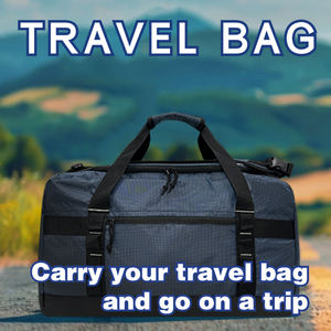 Bolsa de Lona Impermeable de Gran Capacidad para Gimnasio y Viajes, Precio de Fábrica, Bolsa de Mano para Exteriores, Bolsa de Almacenamiento Deportiva y de Viaje - Product Image 4