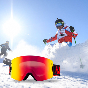 Aimant sans monture uv400 logo personnalisé anti-buée double couche lentille protéger masques de snowboard brilles <span class=keywords><strong>jet</strong></span> neive lunettes de <span class=keywords><strong>ski</strong></span> snow schnelle - Product Image 6