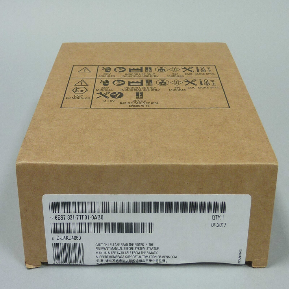 6ES7331-7TF01-0AB0 | Модуль ПЛК SIMATIC | Новый оригинал | Германия | 6ES7 331-7TF01-0AB0