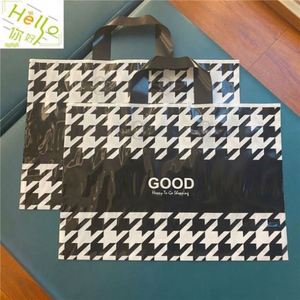 Wholesale Custom Logo Printed LDPE Biodegradable <b>Packaging</b> <b>Bags</b> with Valve Hand Length Handle Custom Color & Size Available - Product Image 2