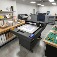 Plotter de Corte Plano Profesional de Doble Cabezal, Máquina Digital para la Creación de Muestras de Cartón Corrugado