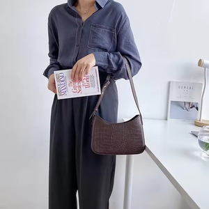 2026 New Designer Ladies Shoulder Bag Women <b>Hand</b> Bags Crocodile Fashion Luxury <b>Mini</b> Handbags Shoulder Bag for Women - Product Image 3