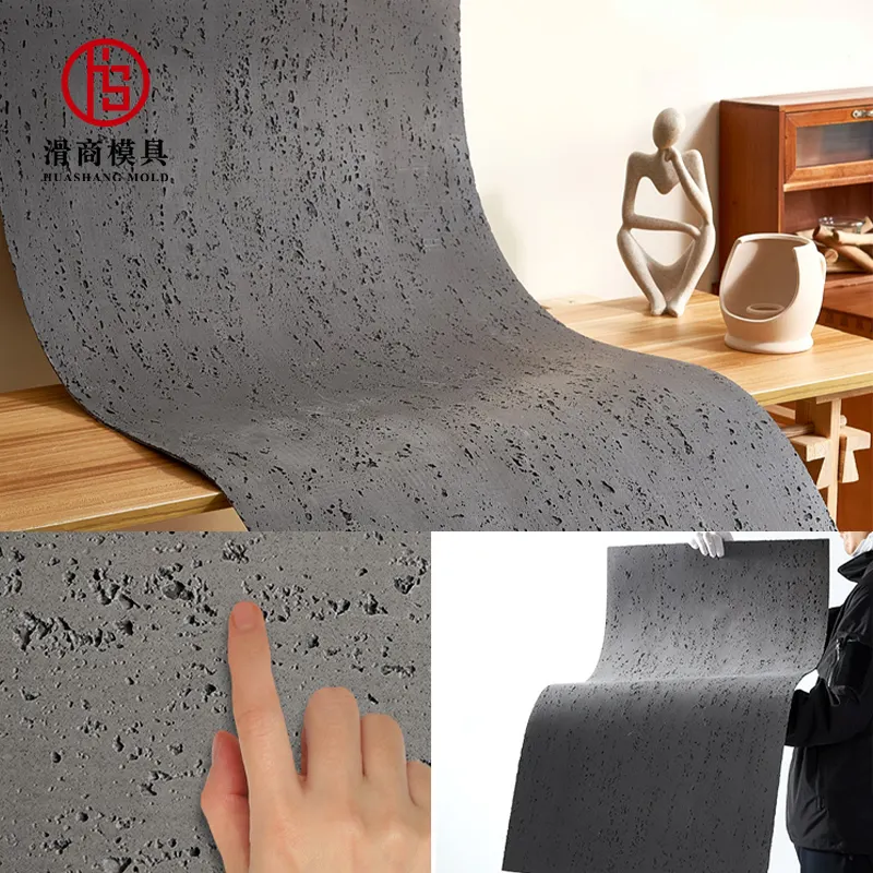 Dekoratives umweltfreundliches Material Äußere feuerbeständigkeit Naturstein-Wand Travertinverkleidung weiche flexible Steinfliese