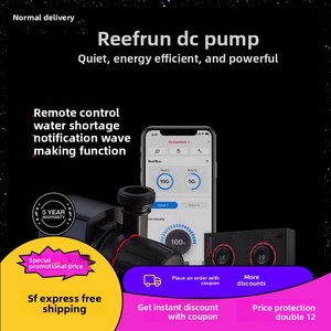 <span class=keywords><strong>Pompe</strong></span> d'aquarium <span class=keywords><strong>Red</strong></span> <span class=keywords><strong>Sea</strong></span> ReefRun 5500 7000 DC à vitesse variable, silencieuse, économe en énergie, résistante à la corrosion, avec commande à distance par application - Product Image 4