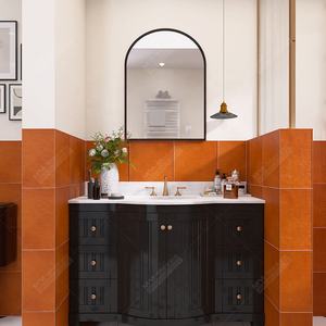 Foshan Factory Kitchen Backsplash Shower Bathroom Matte Glazed Porcelain 200x230mm Big <strong>Hexagon</strong> Shaped Terracotta Wall <strong>Floor</strong> <strong>Tile</strong> - Product Image 6