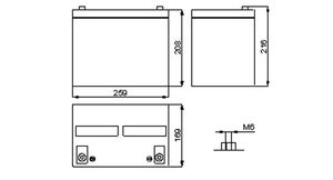 Bán hàng nóng 12V 70Ah chu kỳ sâu năng lượng mặt trời Gel Pin niêm phong chì axit Pin - Product Image 5