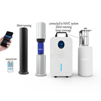 Wisekleen Plug Metal Aroma Diffuser air Fresh Dispenser Diffuseur APP Control Aroma Diffuser 2000ml