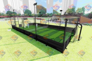 Ensemble complet d'équipements <span class=keywords><strong>de</strong></span> <span class=keywords><strong>terrain</strong></span> <span class=keywords><strong>de</strong></span> football, gazon artificiel, <span class=keywords><strong>cage</strong></span> <span class=keywords><strong>de</strong></span> football Panna - Product Image 6