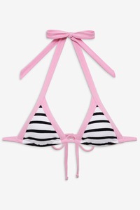 Nouvelle plage deux pièces personnalisé tissu éponge étriqué triangle forme rose reliure maillots <span class=keywords><strong>de</strong></span> <span class=keywords><strong>bain</strong></span> taille basse string mignon bikini - Product Image 5