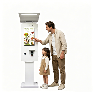 Kiosque de paiement en libre-service imperméable pour l'extérieur, écran tactile de 24 pouces, machine de commande automatique, distributeur automatique, kiosque d'information extérieur - Product Image 1