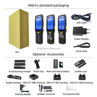 Terminal Portátil UHF RFID de Largo Alcance, Android 13, PDA, Colector de Datos, Lector de Tarjetas WiFi, Inventario de Activos, Escáner de Códigos de Barras, en Existencia