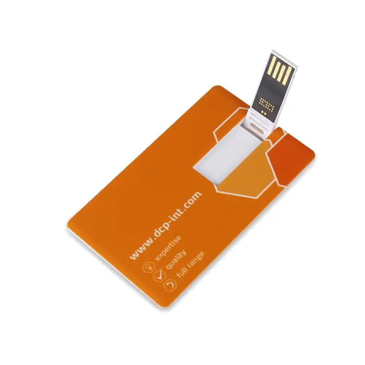 Scheda di memoria di memoria USB con carta di credito di promozione con stampa completa USB 2gb/4gb/8gb/16gb/32gb/64gb/128gb USB