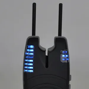สัญญาณเตือนปลา<span class=keywords><strong>กัด</strong></span>แบบกันน้ำ ยี่ห้อฮิริซิ พลาสติก พร้อมไฟ LED สีฟ้า สำหรับตก<span class=keywords><strong>ปลา</strong></span>ในแม่น้ำ กิจกรรมกลางแจ้ง รุ่น B1139 - Product Image 2